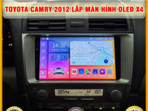 Toyota Camry 2012 lắp màn hình Oled X4 Thanh Bình Auto
