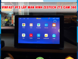 VinFast VF3 gắn màn hình Zestech ZT3 Cam 360 TB Auto